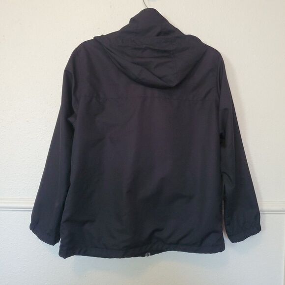 Irish Setter Country Flavor Rain Hoodie Jacket Full Zip Lined Womens Sz M Black - Picture 13 of 16